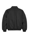 Black beige reversible bomber jacket for kids