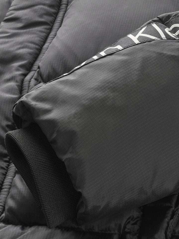 Calvin Klein piumino bambino nero con cappuccio