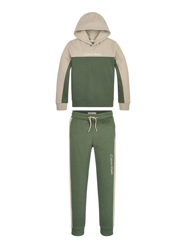 Calvin Klein tuta bambino color block