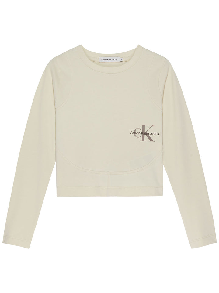 Monogram off placed long sleeve t-shirt