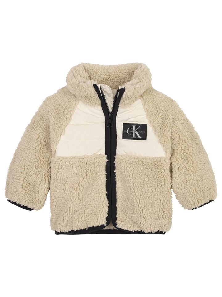 Calvin Klein giubbotto teddy neonati unisex