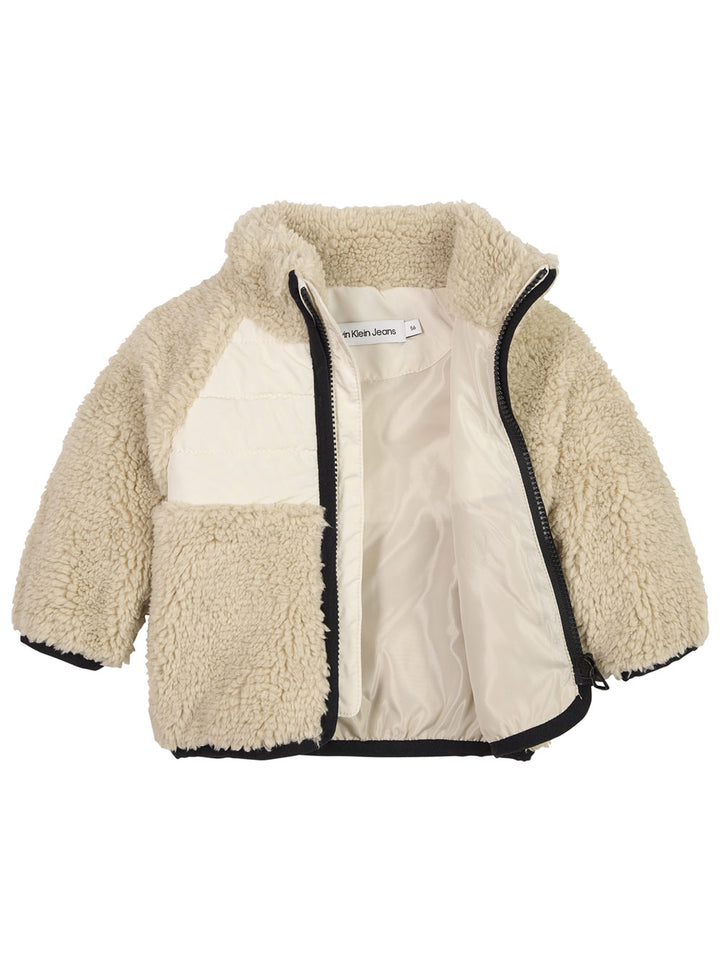 Calvin Klein giubbotto teddy neonati unisex