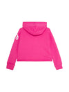 Converse felpa crop patch fuxia bambina