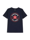 Converse blue core patch child t-shirt