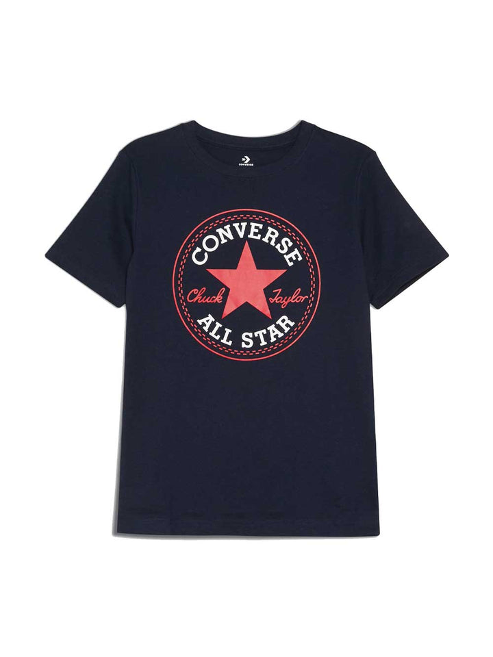 Converse blue core patch child t-shirt