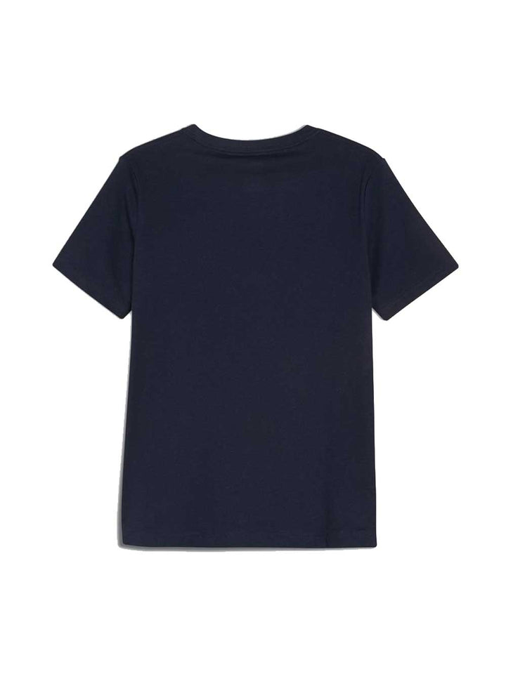Converse blue core patch child t-shirt
