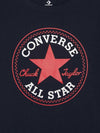 Converse blue core patch child t-shirt