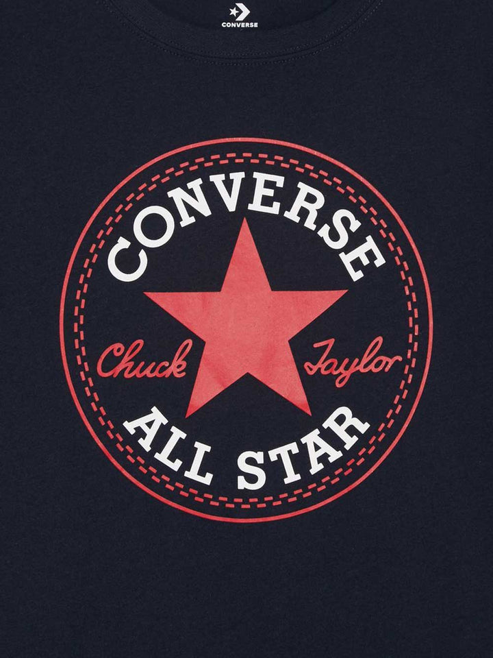 Converse blue core patch child t-shirt