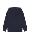 Converse full zip blue kids sweatshirt