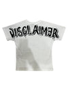 Disclaimer kids t-shirt bambino manica corta
