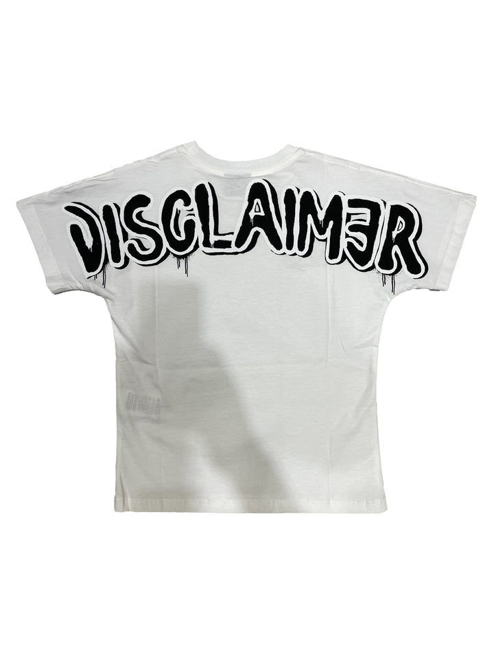 Disclaimer kids t-shirt bambino manica corta