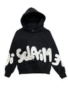 Disclaimer Kids sweatshirt child logo spray