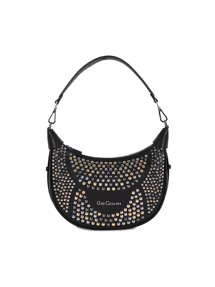 Gio Cellini borsa donna Julia media all studs nero