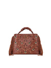 Gio Cellini Crystal borsa donna marrone frange