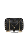 Gio Cellini Kylie Zip borsa a spalla donna nera