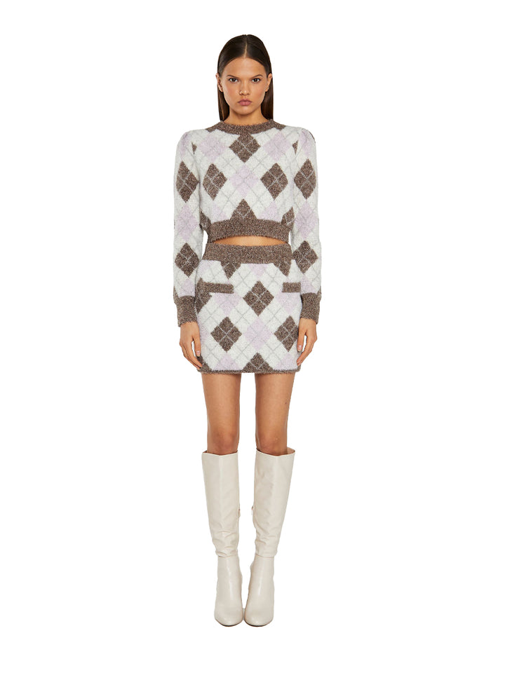 Pullover da Donna Fantasia Rombi Glamorous - Stile Sorprendente