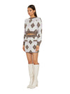 Pullover da Donna Fantasia Rombi Glamorous - Stile Sorprendente