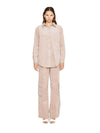 Glamorous camicia velluto donna blush cord