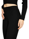 Glamorous pantalone donna viscosa a costine