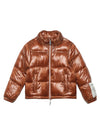 Hinnominate piumino ragazza cognac