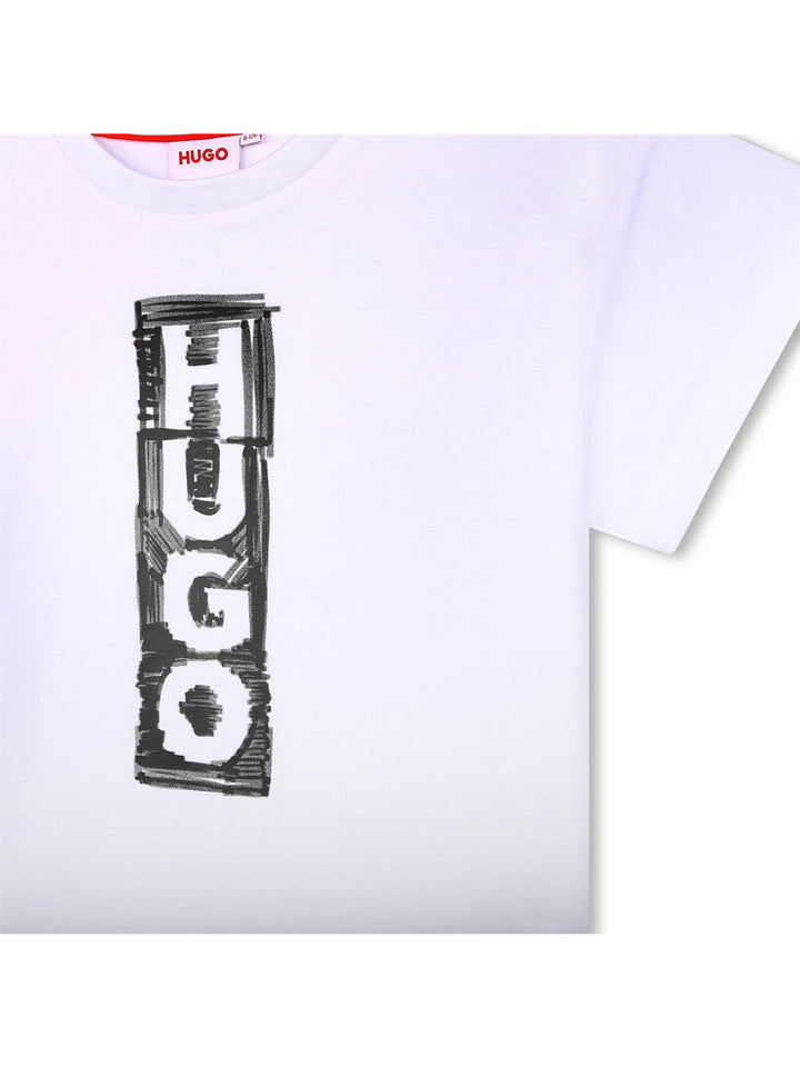 Hugo kids t-shirt vertical logo