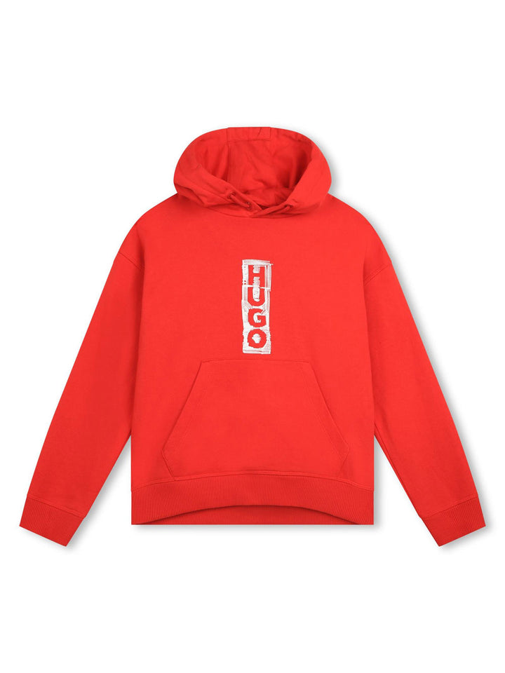 Hugo red hoodie for kids