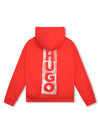 Hugo red hoodie for kids