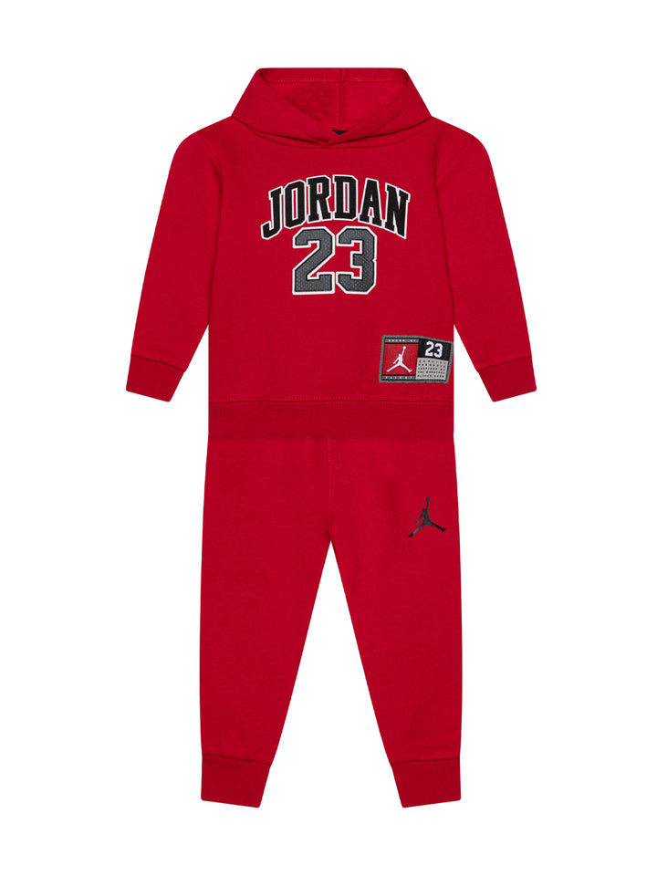 Jordan tuta sportiva bambino gym red