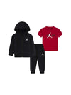 Jordan essential box set tuta con t-shirt bambino black