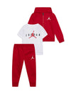 Jordan box set essential tracksuit kids red