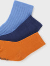 Mayoral set of 3 baby socks