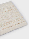 Mayoral collo sciarpa tricot bambina panna