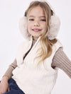 Mayoral cuffia paraorecchie bambina beige