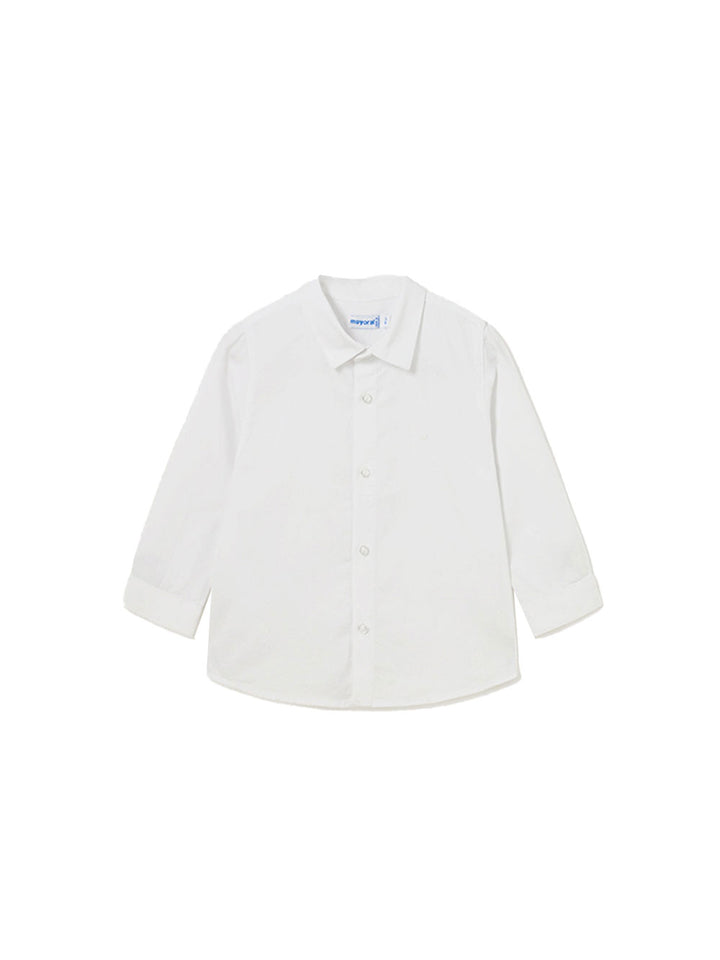 Mayoral camicia bambino bianca basic