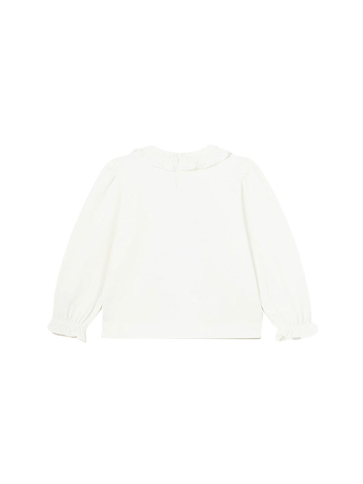 Mayoral t-shirt bimba colletto volant