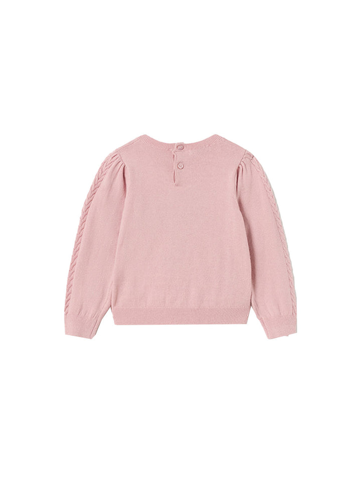 Mayoral pullover bimba jaquard stampato
