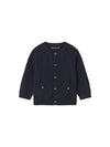 Mayoral cardigan bimbo elegante tricot blu