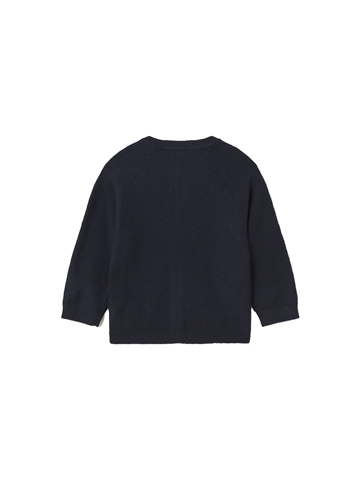 Mayoral cardigan bimbo elegante tricot blu