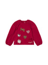 Mayoral baby girl heart print shirt