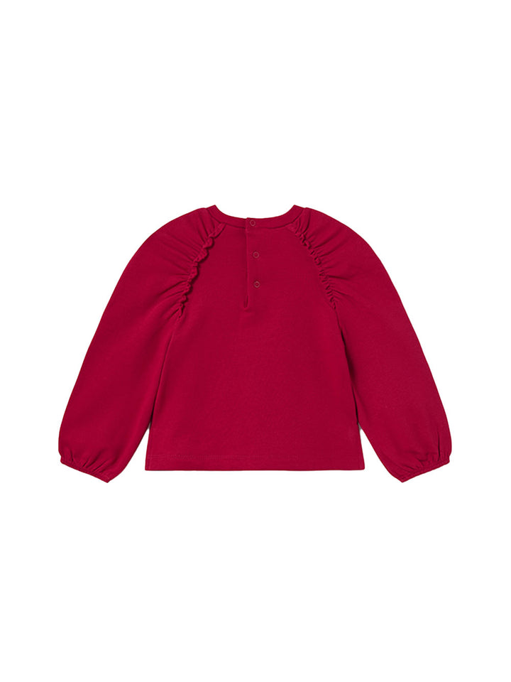 Mayoral baby girl heart print shirt