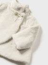 Mayoral cappotto pelliccia bambina beige