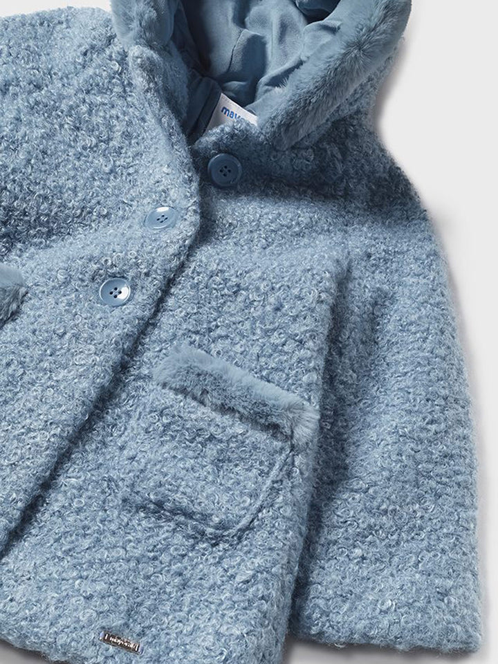 Mayoral cappotto bambina riccio polvere