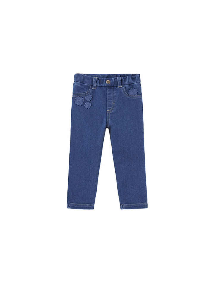 Mayoral jeans bimba ricamato