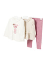 Mayoral completo leggings bimba 3 pezzi