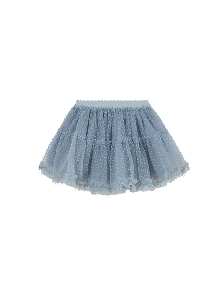 Mayoral gonna bimba in tulle polvere