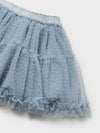 Mayoral gonna bimba in tulle polvere