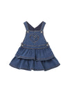 Mayoral salopette gonna bimba denim