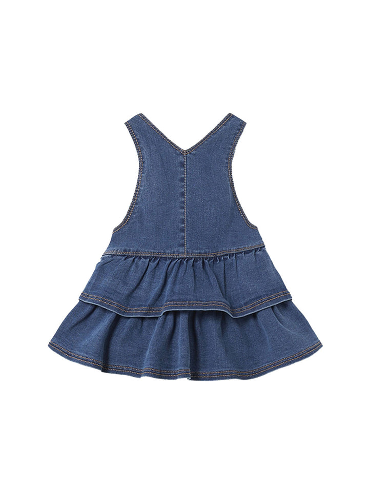 Mayoral salopette gonna bimba denim