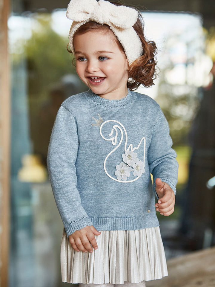 Mayoral vestitino bimba combinato polvere