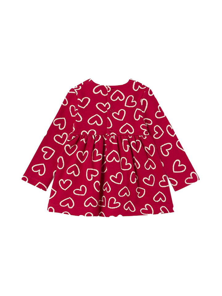 Mayoral vestito bambina rosso stampato
